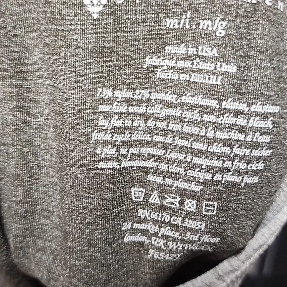 FREE PEOPLE - MOVEMENT Gray Women's Jumpsuit, M/L - Picture 4 of 4